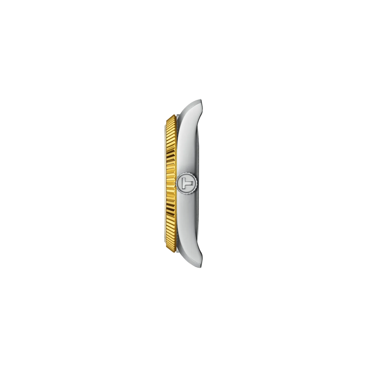 Profile view of the Tissot Ballade 34mm T156.210.22.031.00