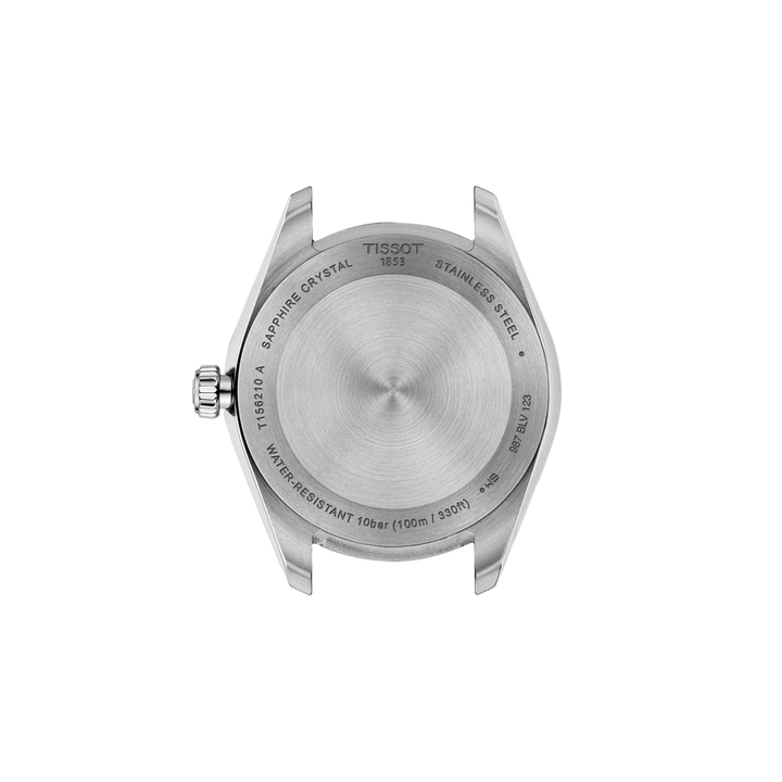 Back view of the watch case Tissot Ballade 34mm, reference T156.210.22.031.01