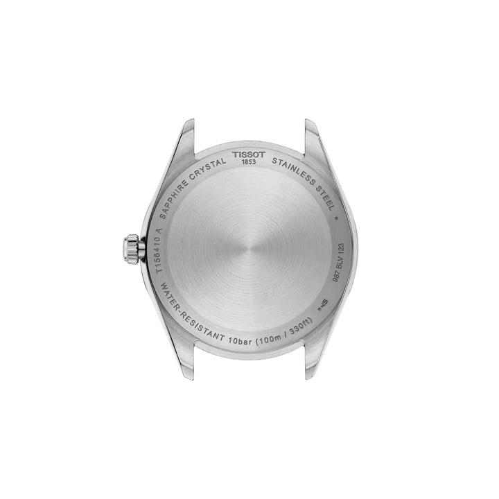 Back view of the watch case Tissot Ballade 40mm, reference T156.410.11.041.00