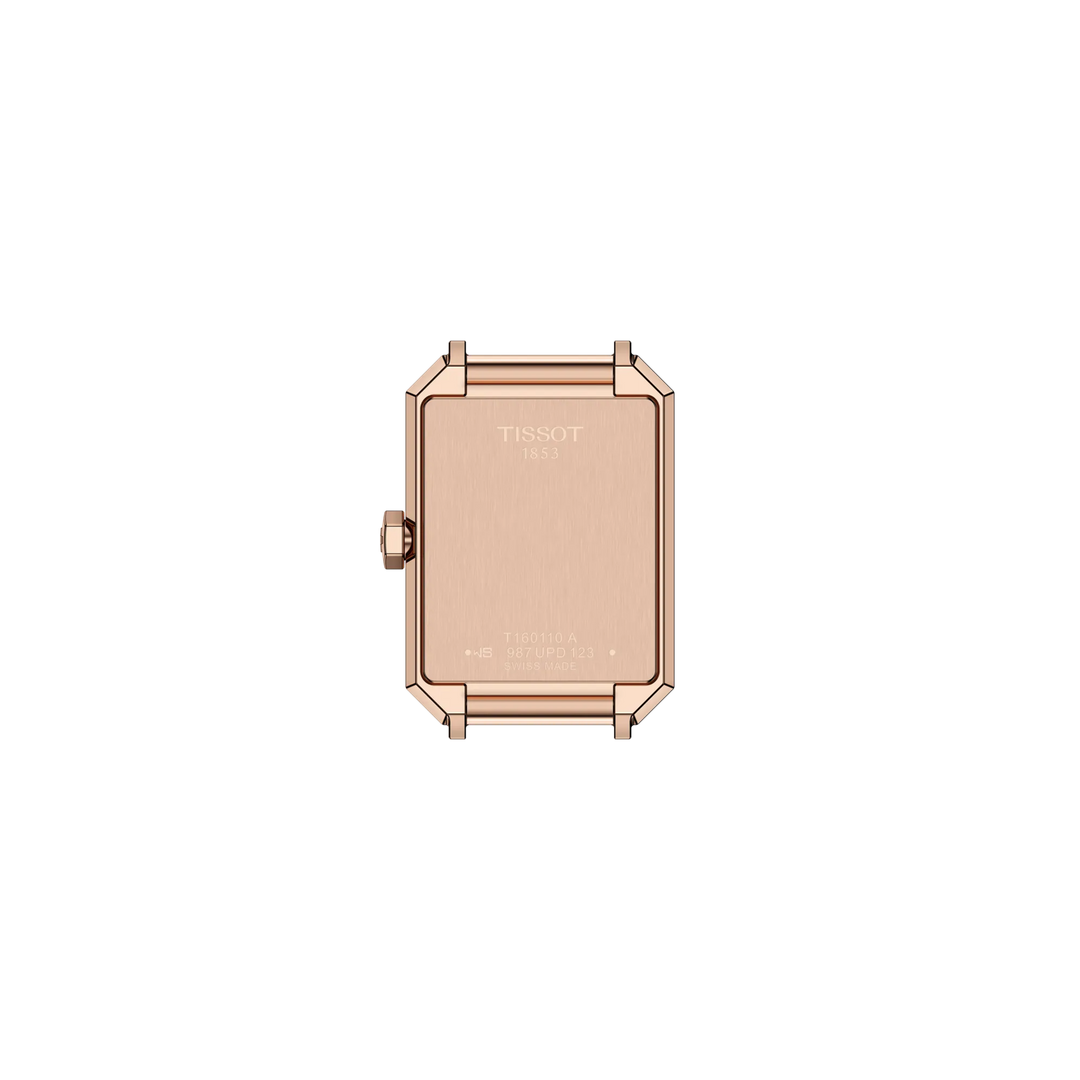 Back view of the Tissot SRV 30mm T160.110.33.033.00