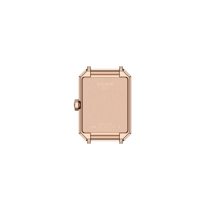 Back view of the Tissot SRV 30mm T160.110.33.033.00