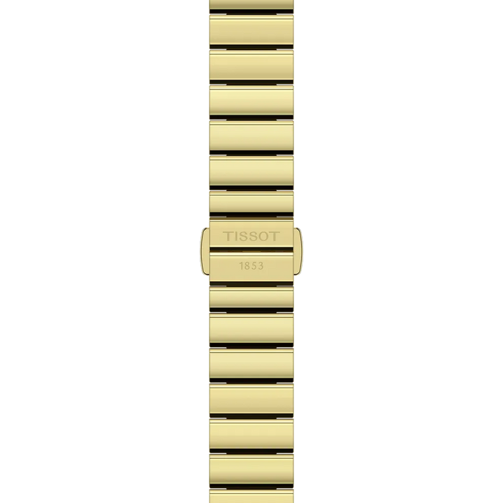 Bracelet detail of the Tissot SRV 30mm T160.110.33.113.00