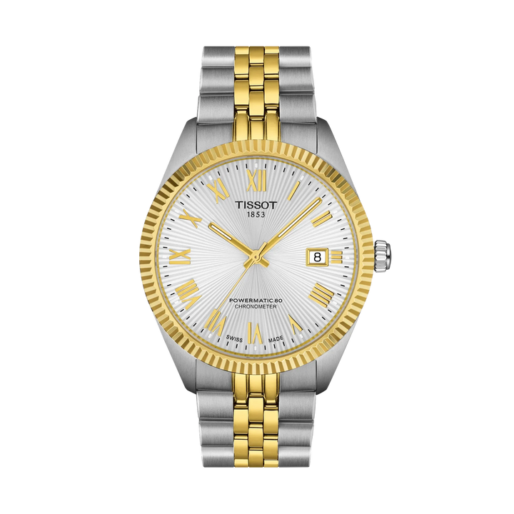 Tissot Ballade 39mm Mechanical Silver Dial Watch T156.408.22.033.00 – front view