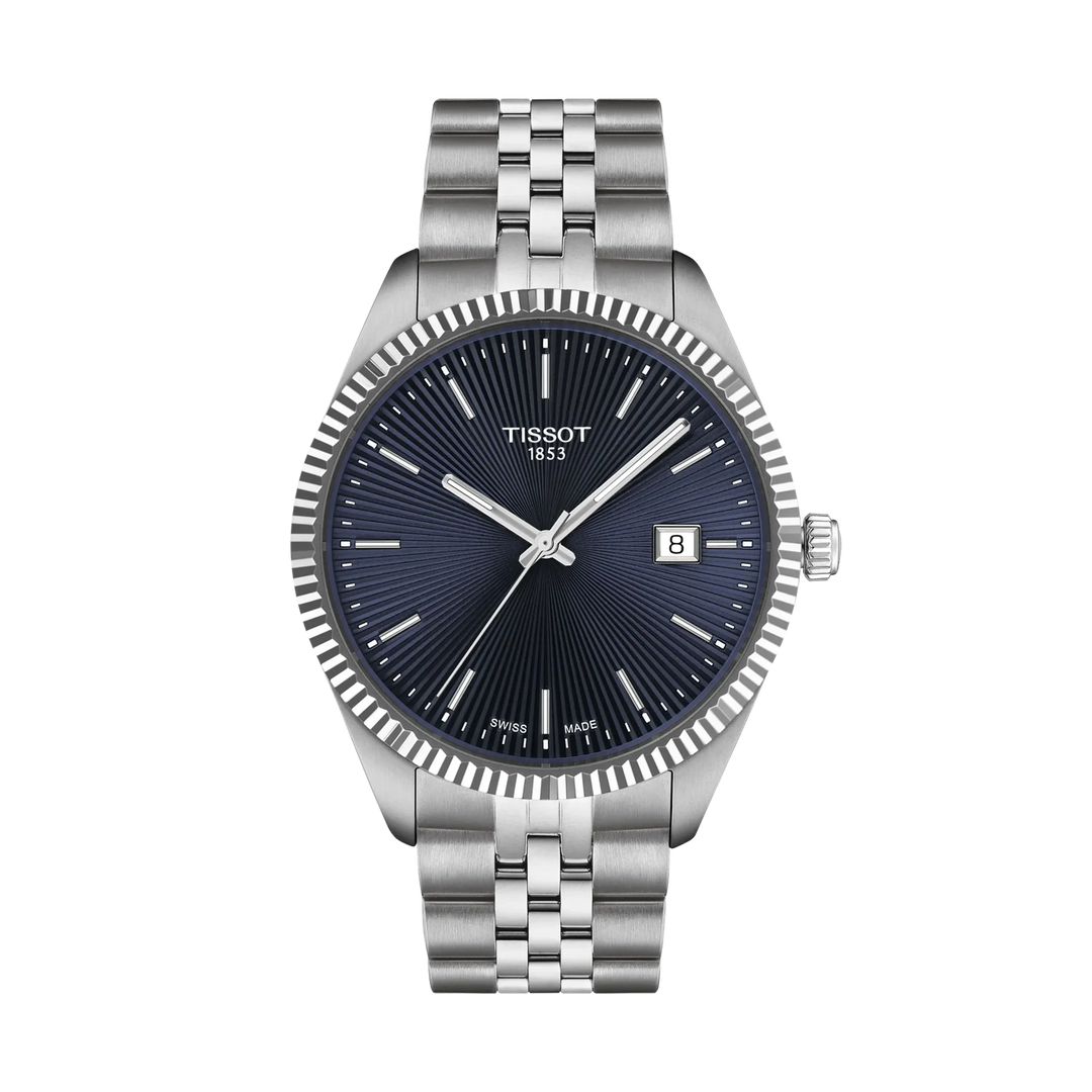 Tissot Ballade 40mm Quartz Blue Dial Watch T156.410.11.041.00 – front view