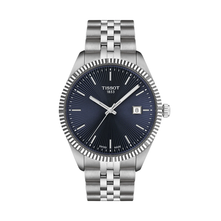 Tissot Ballade 40mm Quartz Blue Dial Watch T156.410.11.041.00 – front view