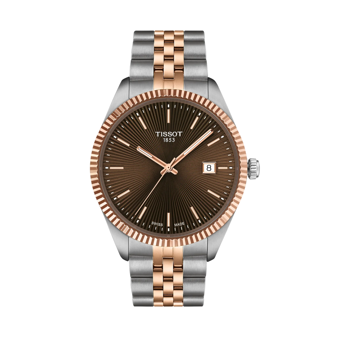 Tissot Ballade 40mm Quartz Brown Dial Watch T156.410.22.291.01 – front view