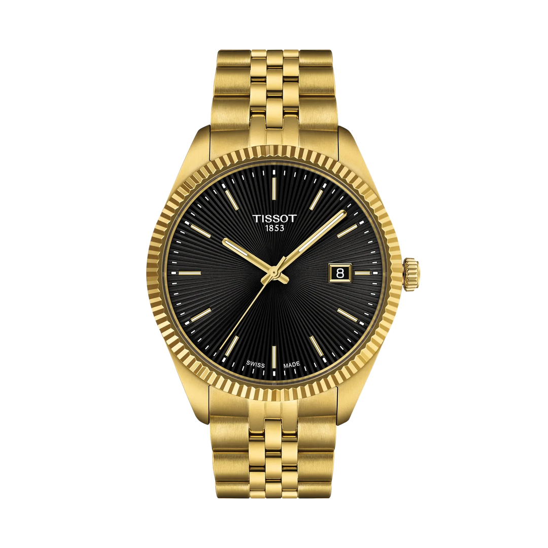 Tissot Ballade 40mm Quartz Black Dial Watch T156.410.33.051.00 – front view