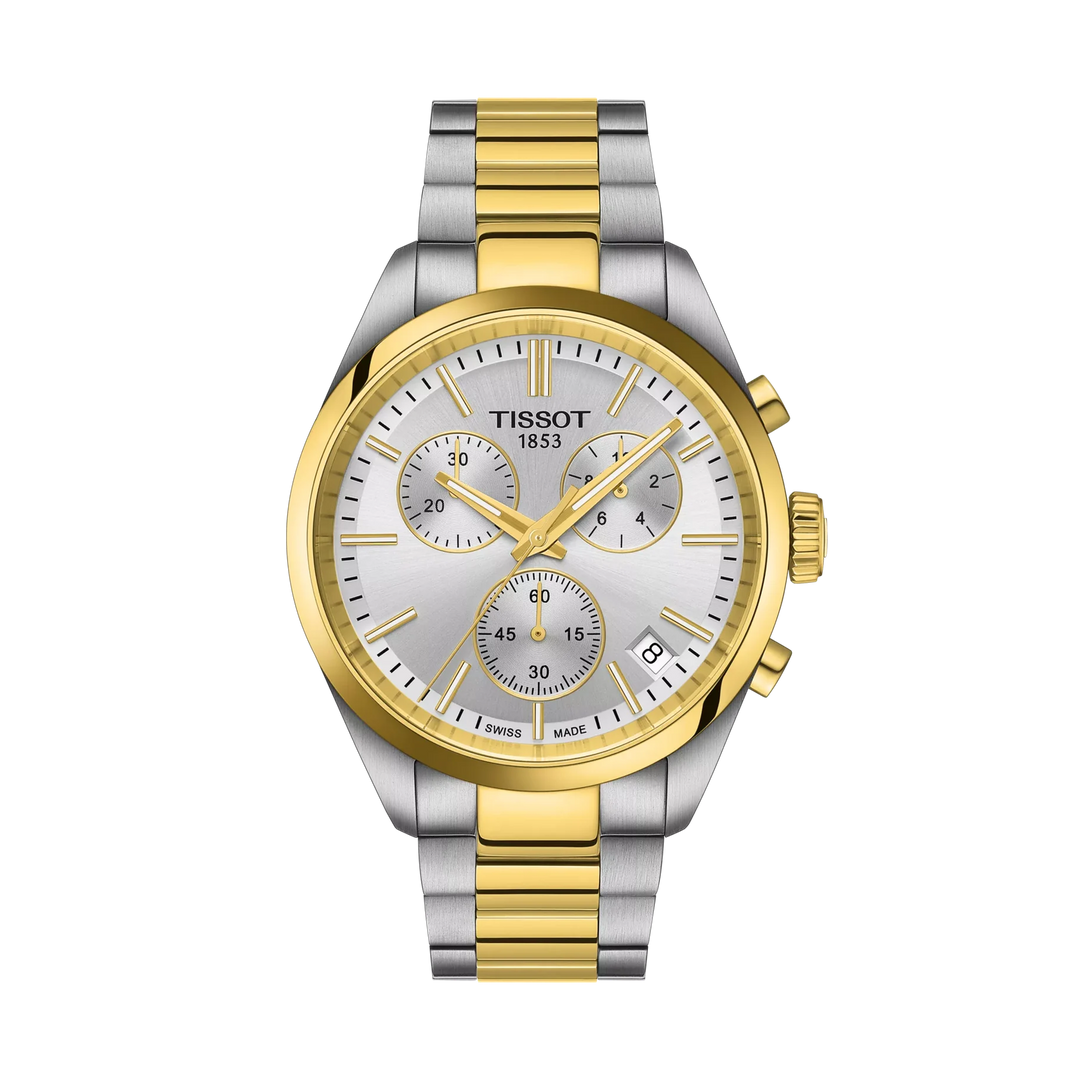 Tissot PR 100 40mm Quartz Silver Dial Watch T150.417.22.031.00 – front view