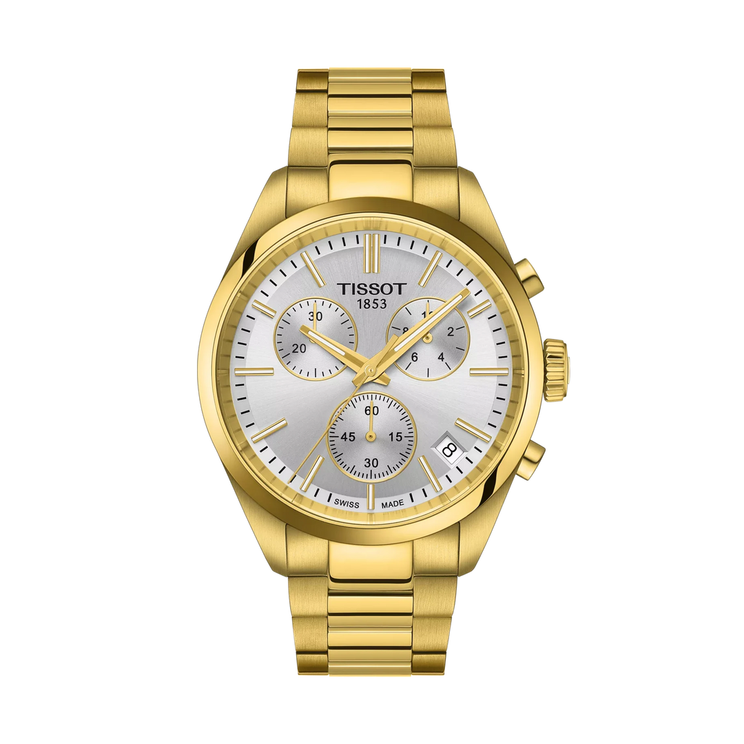 Tissot PR 100 40mm Quartz Silver Dial Watch T150.417.33.031.00 – front view