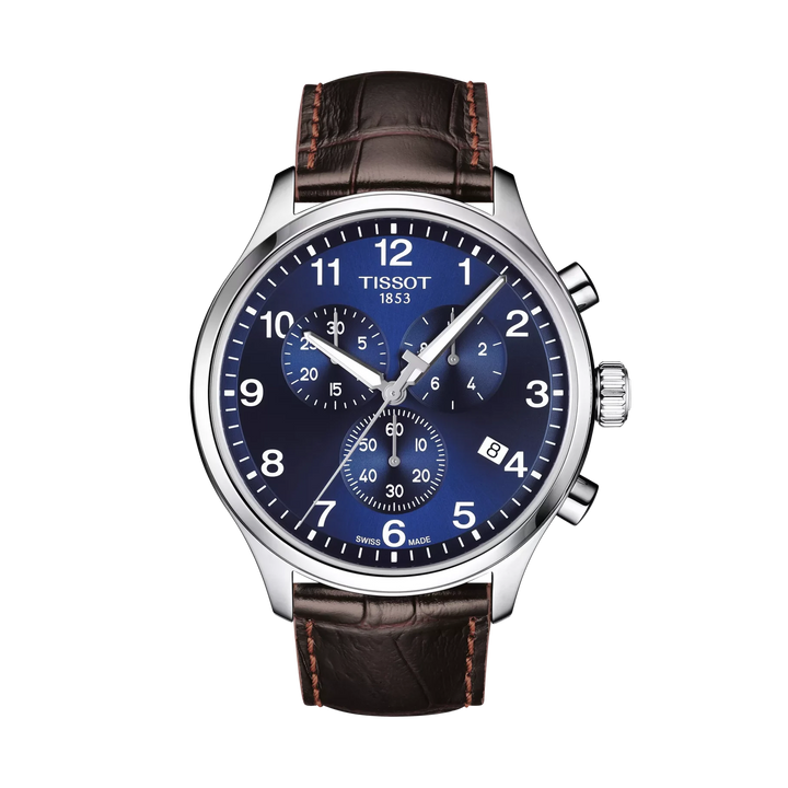 Tissot Chrono XL Classic 45mm Quartz Blue Dial Watch T116.617.16.047.00 – front view