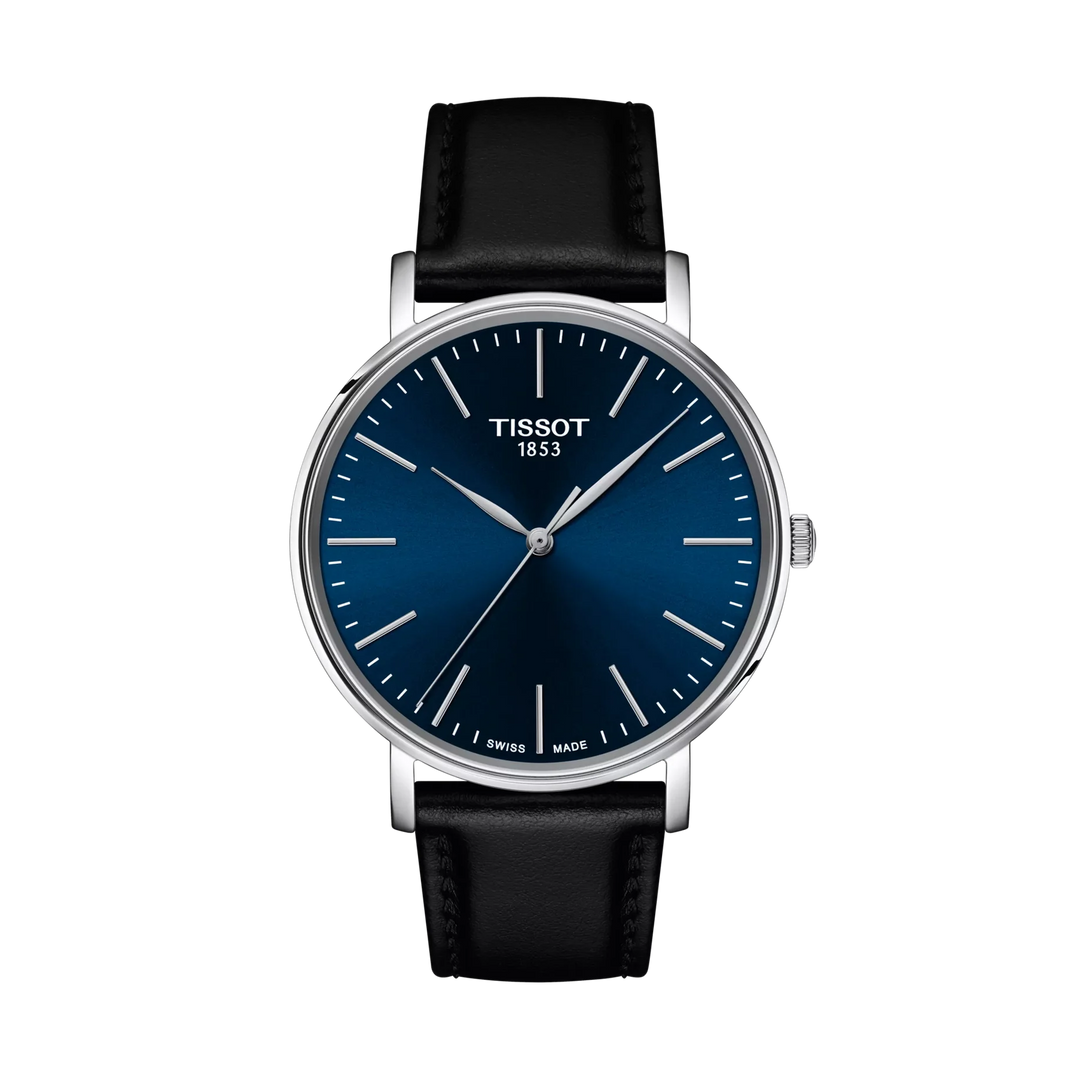 Tissot Everytime 40mm Quartz Blue Dial Watch T143.410.16.041.00 – front view