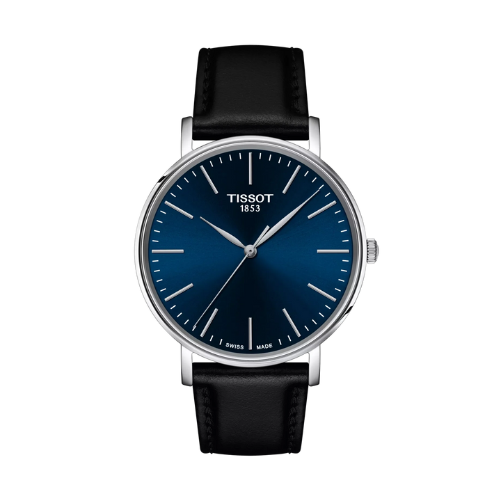 Tissot Everytime 40mm Quartz Blue Dial Watch T143.410.16.041.00 – front view