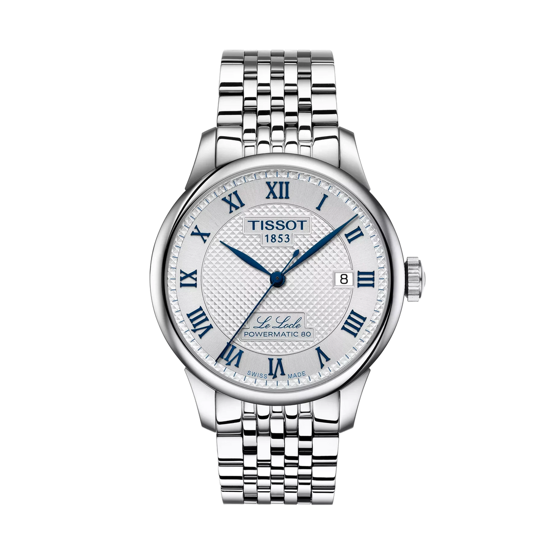 Tissot Le Locle 20th Anniversary 39.3mm Automatic Silver Dial Watch T006.407.11.033.03 – front view