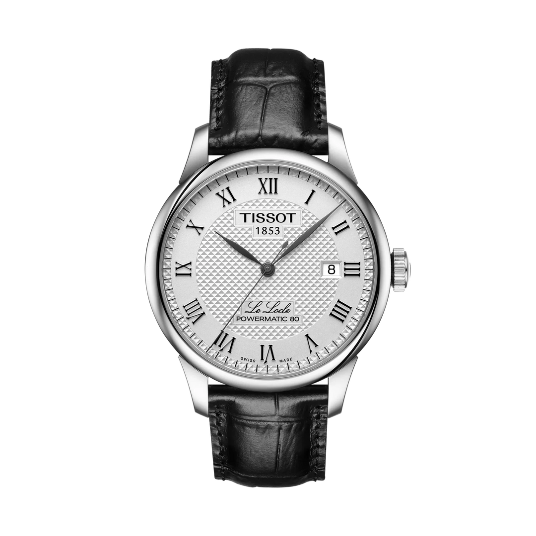 Tissot Le Locle 39.3mm Automatic Silver Dial Watch T006.407.16.033.00 – front view