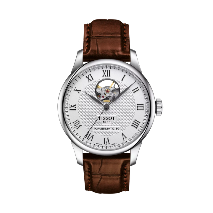 Tissot Le Locle Open Heart 39.3mm Automatic Silver Dial Watch T006.407.16.033.01 – front view