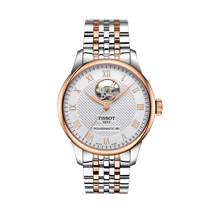 Tissot Le Locle Open Heart 39.3mm Automatic Silver Dial Watch T006.407.22.033.02 – front view