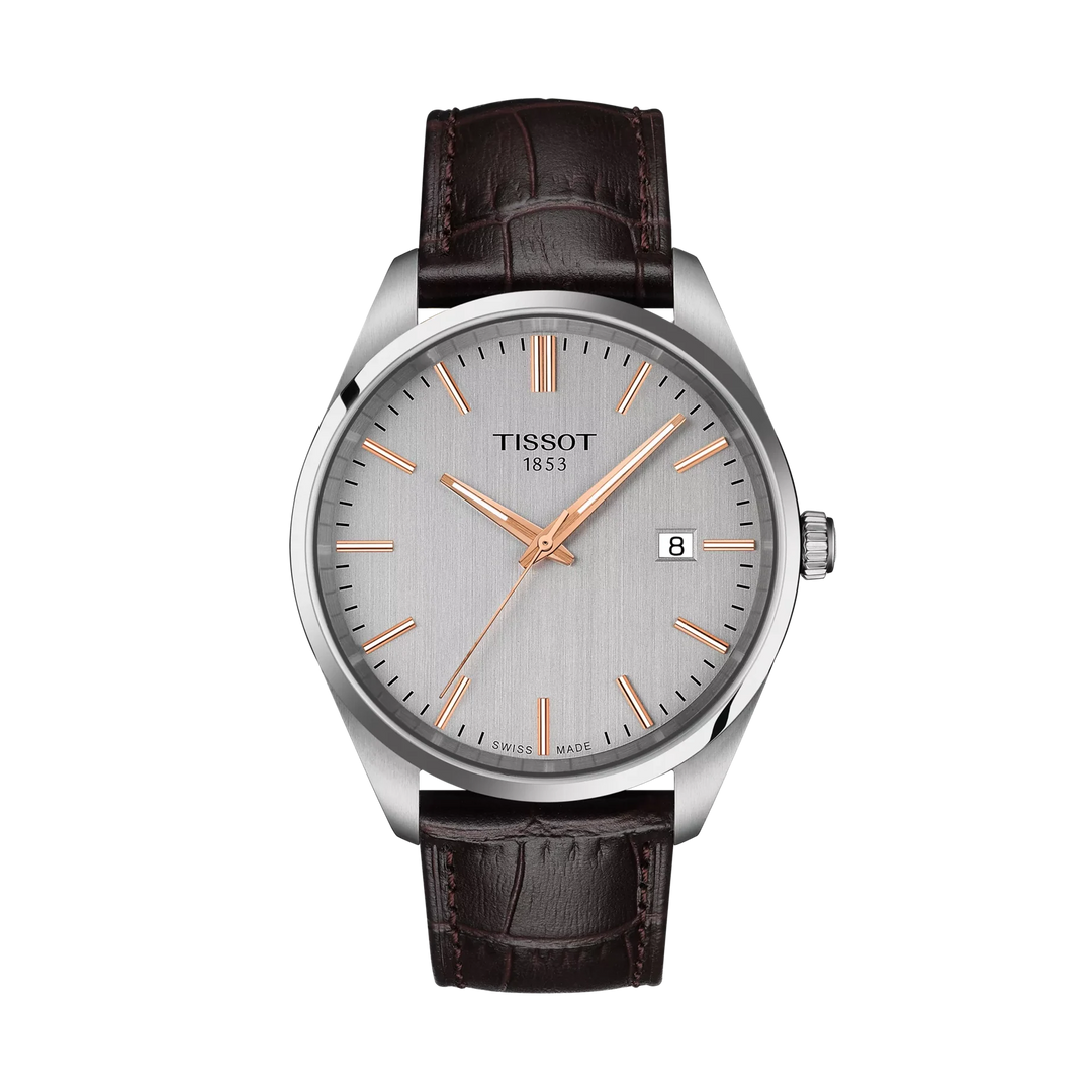 Tissot PR 100 40mm Quartz Silver Dial Watch T150.410.16.031.00 – front view
