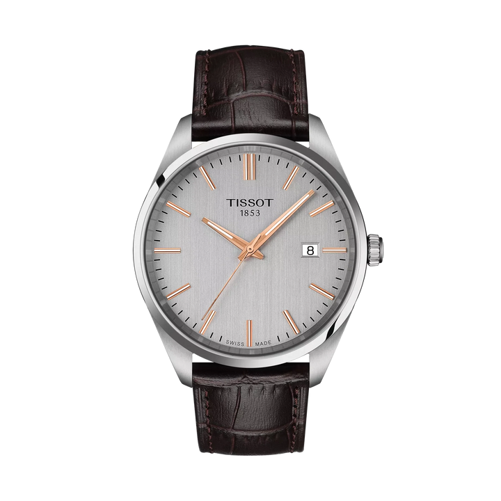 Tissot PR 100 40mm Quartz Silver Dial Watch T150.410.16.031.00 – front view