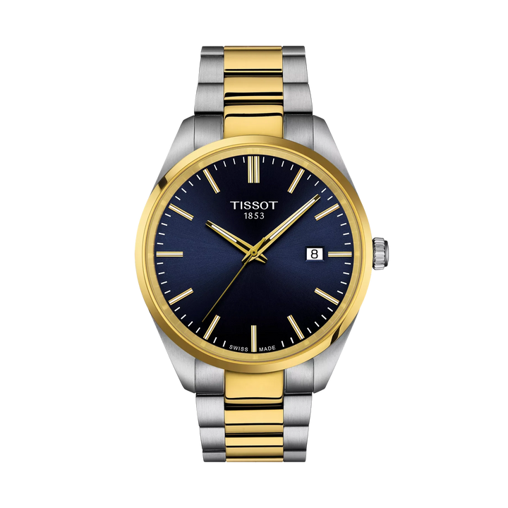 Tissot PR 100 40mm Quartz Blue Dial Watch T150.410.22.041.00 – front view