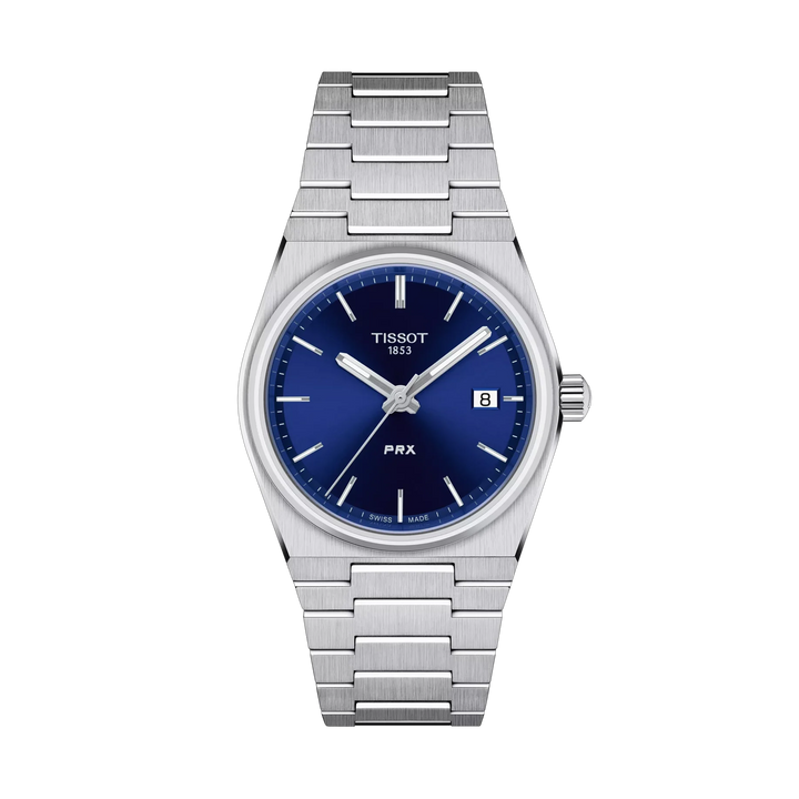 Tissot PRX 35mm Quartz Blue Dial Watch T137.210.11.041.00 – front view