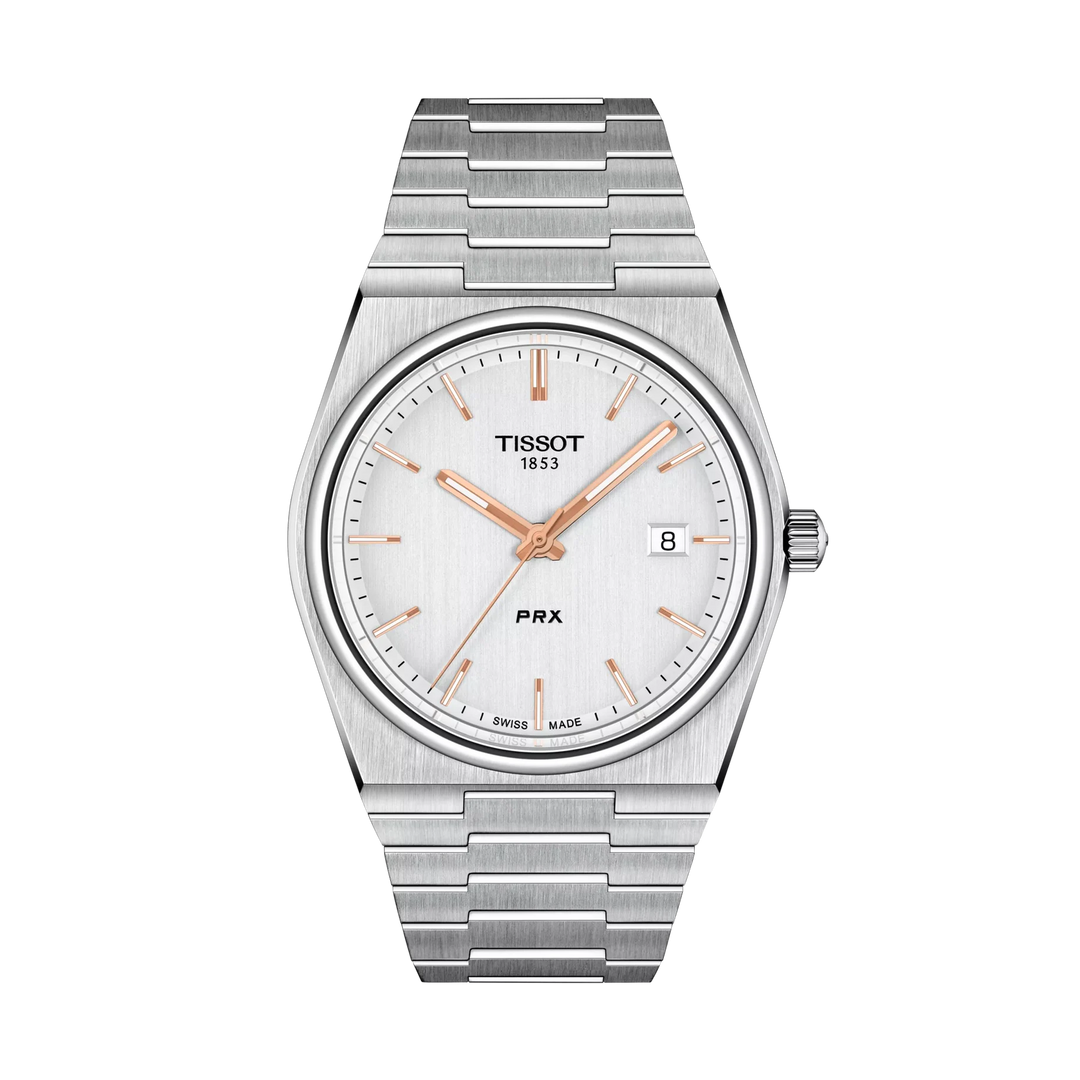 Tissot PRX 40mm Quartz Silver Dial Watch T137.410.11.031.00 – front view