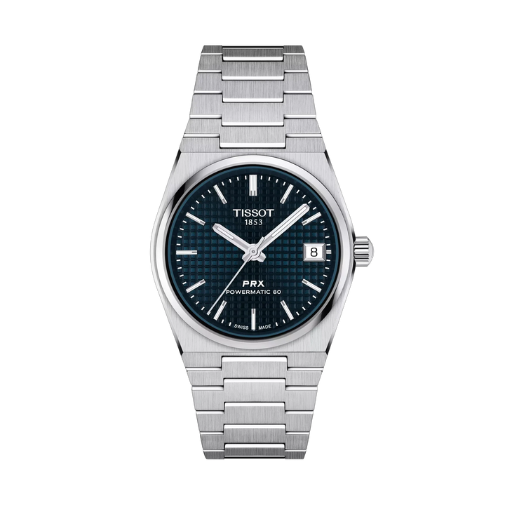 Tissot PRX 35mm Automatic Blue Dial Watch T137.207.11.041.00 – front view