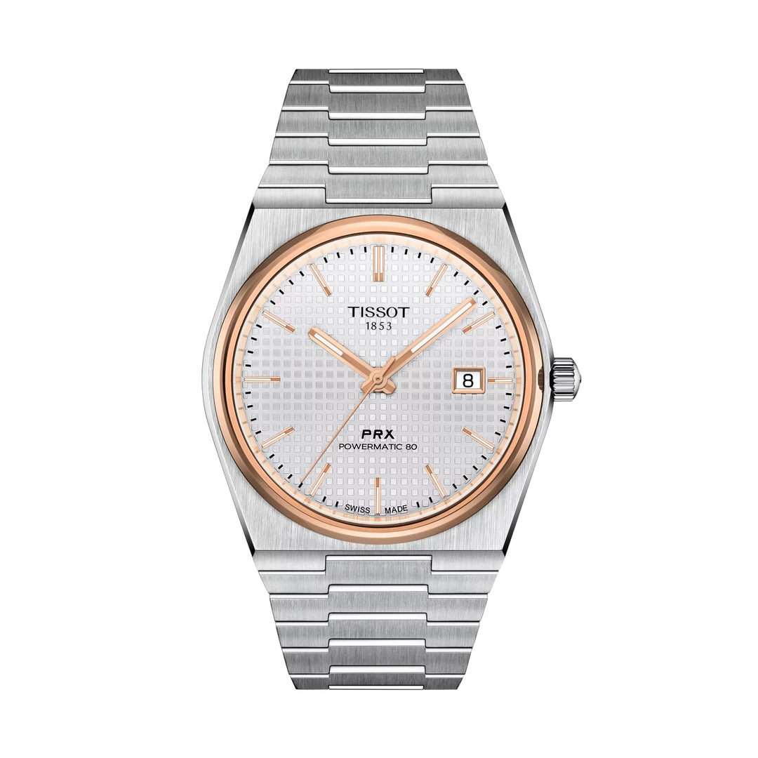 Tissot PRX 40mm Automatic White Dial Watch T137.407.21.031.00 – front view