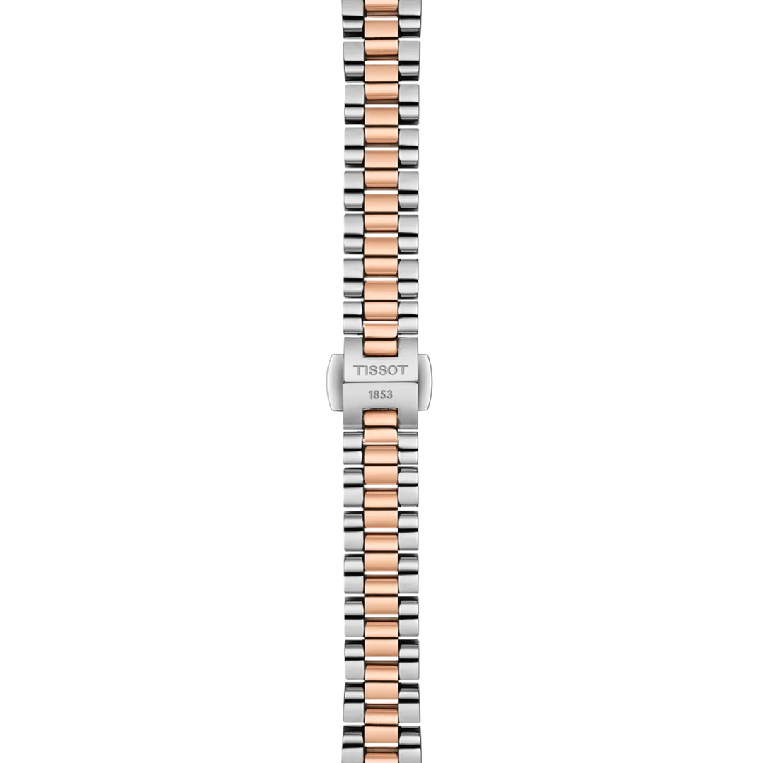 Tissot Desir T152.223.22.036.00 rose-gold PVD bracelet detail
