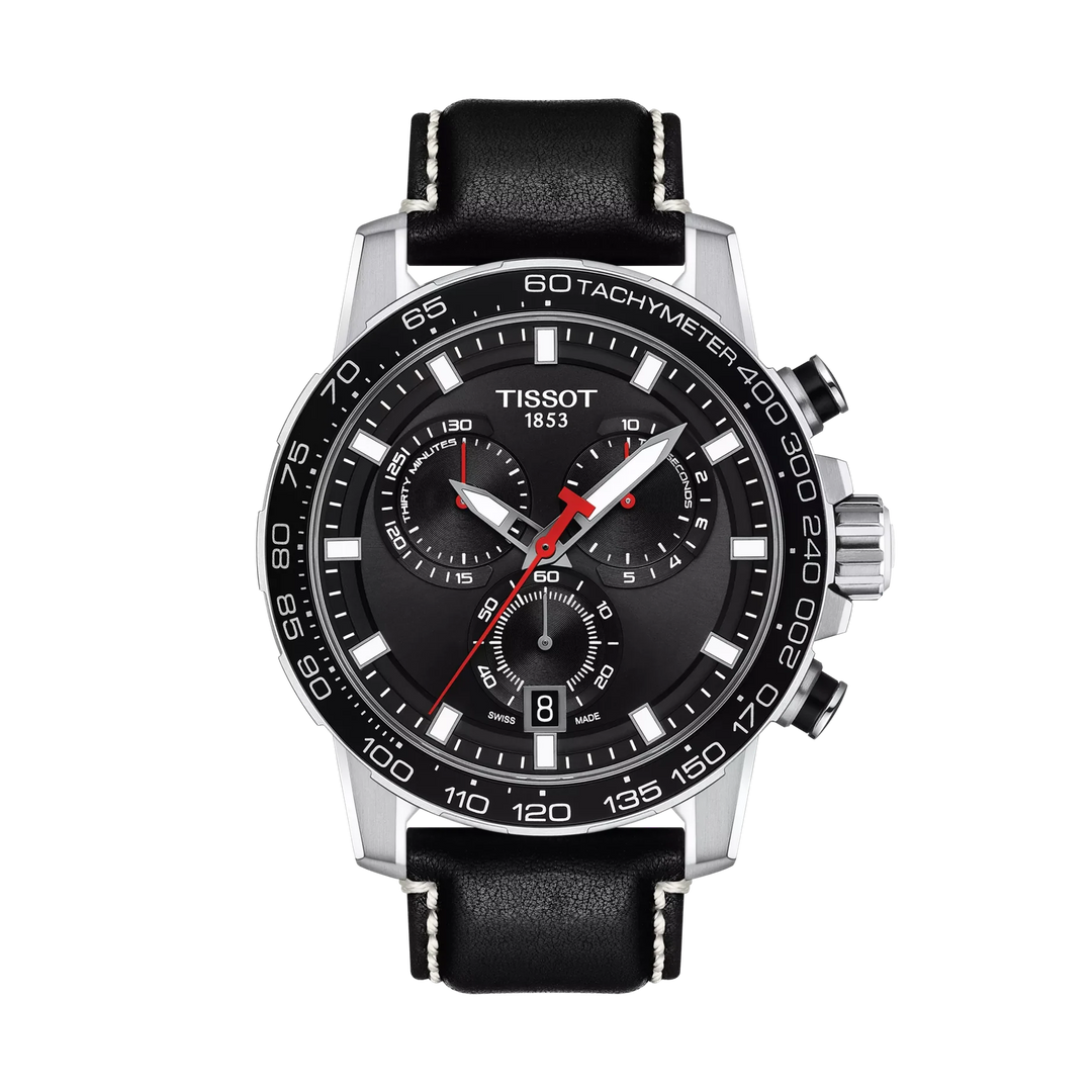 Tissot Supersport Chrono 45.5mm Quartz Black Dial Watch T125.617.16.051.00 – front view