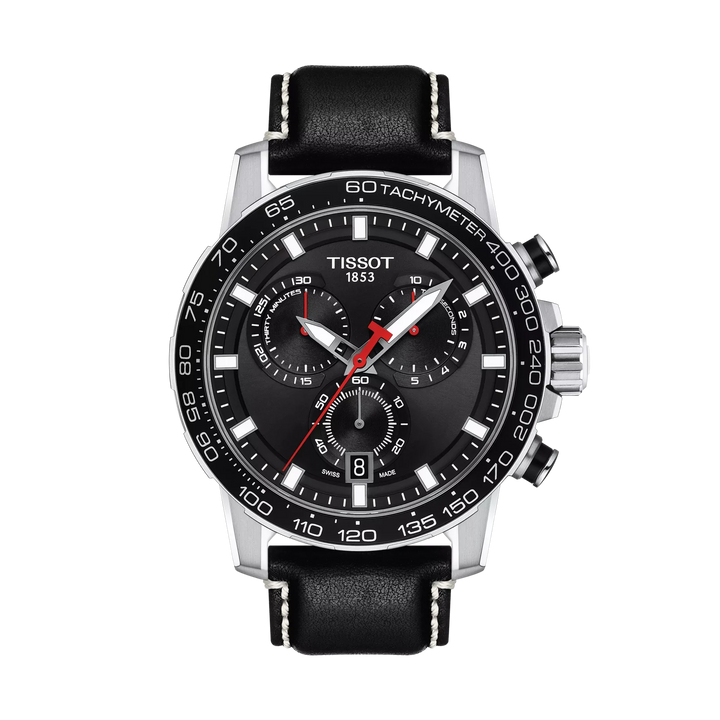 Tissot Supersport Chrono 45.5mm Quartz Black Dial Watch T125.617.16.051.00 – front view