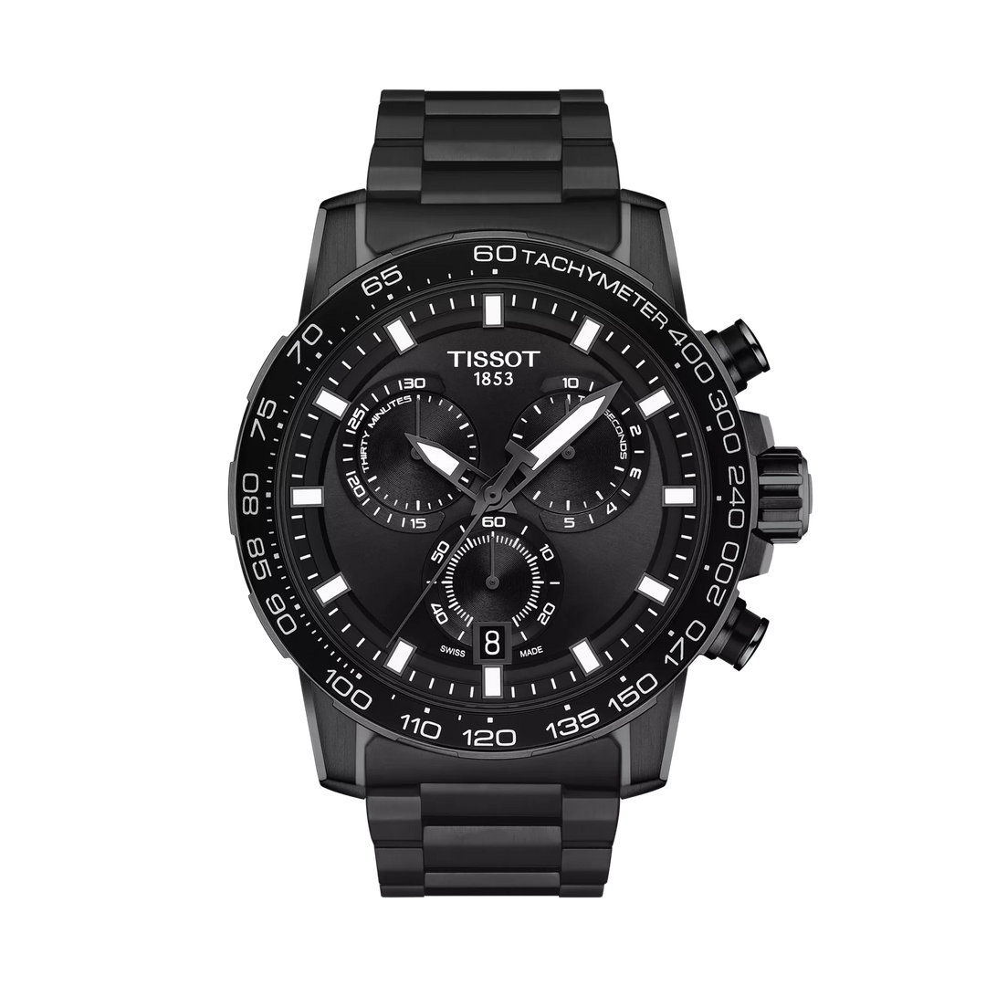 Tissot Supersport Chrono 45.5mm Quartz Black Dial Watch T125.617.33.051.00 – front view
