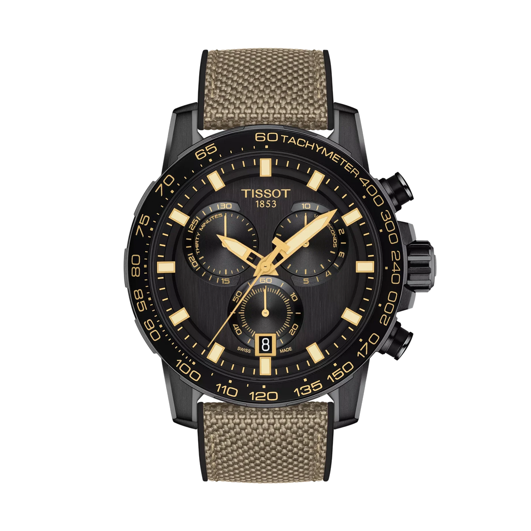 Tissot Supersport Chrono 45.5mm Quartz Black Dial Watch T125.617.37.051.01 – front view