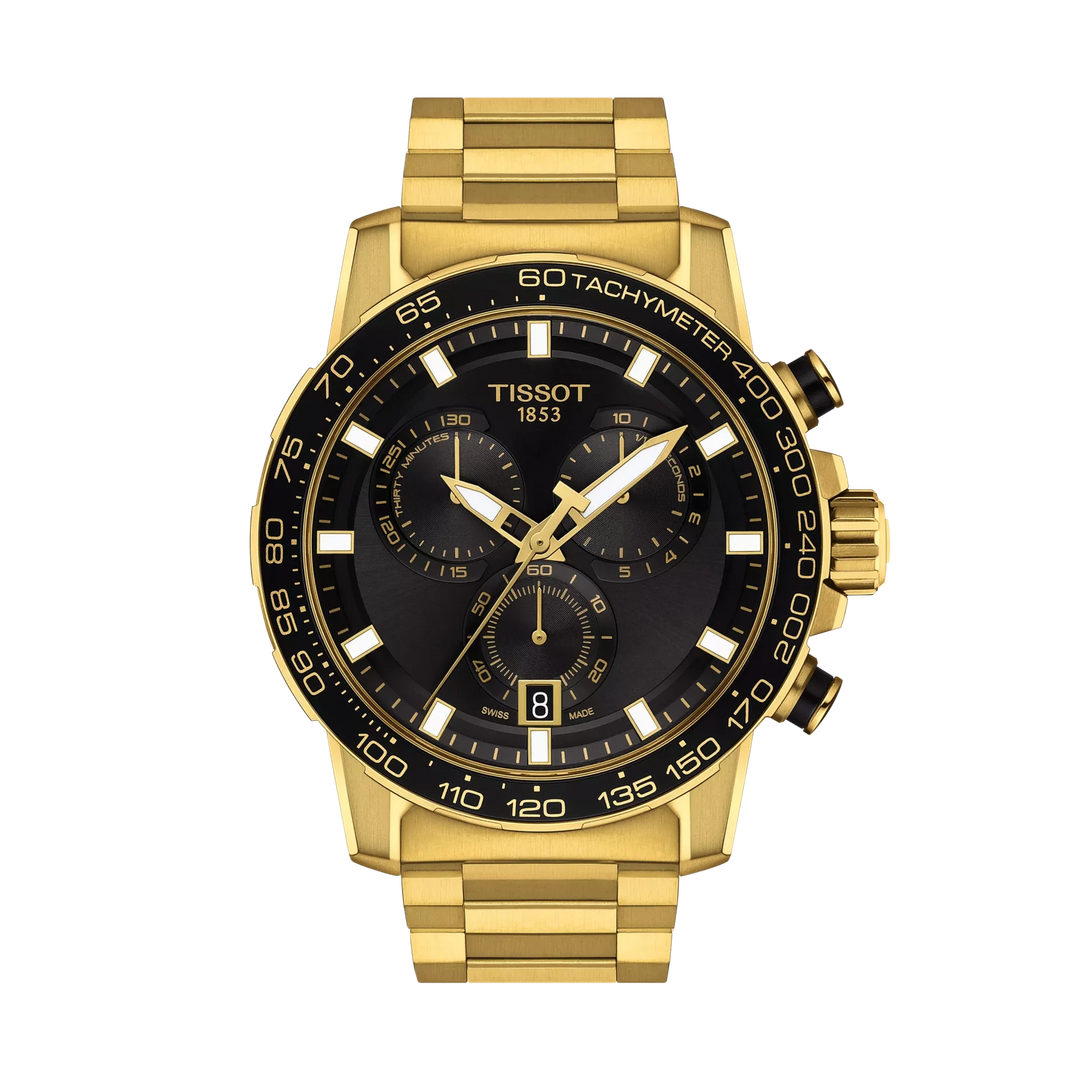 Tissot Supersport Chrono 45.5mm Quartz Black Dial Watch T125.617.33.051.01 – front view