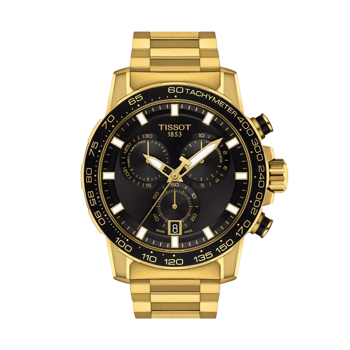 Tissot Supersport Chrono 45.5mm Quartz Black Dial Watch T125.617.33.051.01 – front view