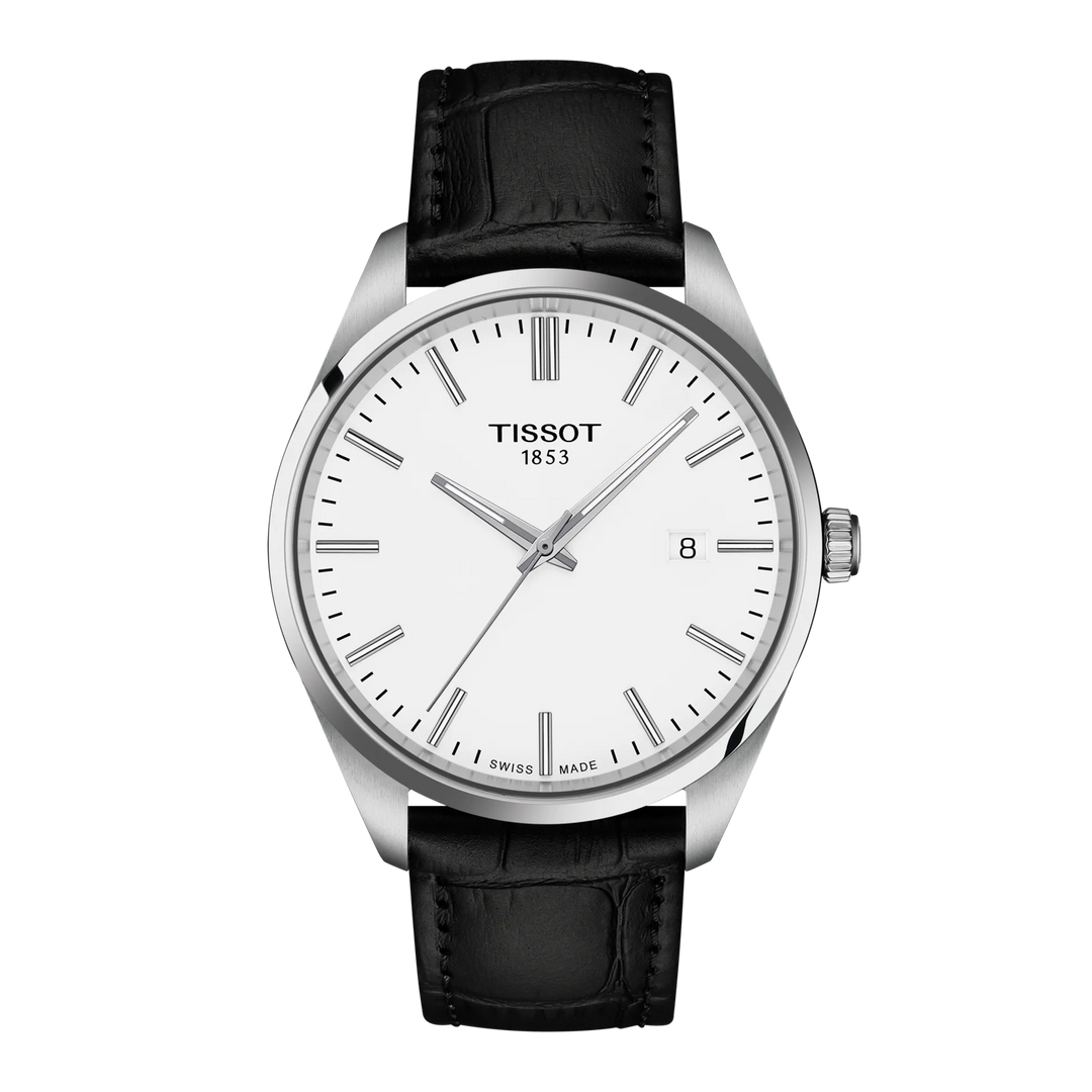 Tissot PR 100 40mm Quartz White Dial T150.410.16.011.00 front view