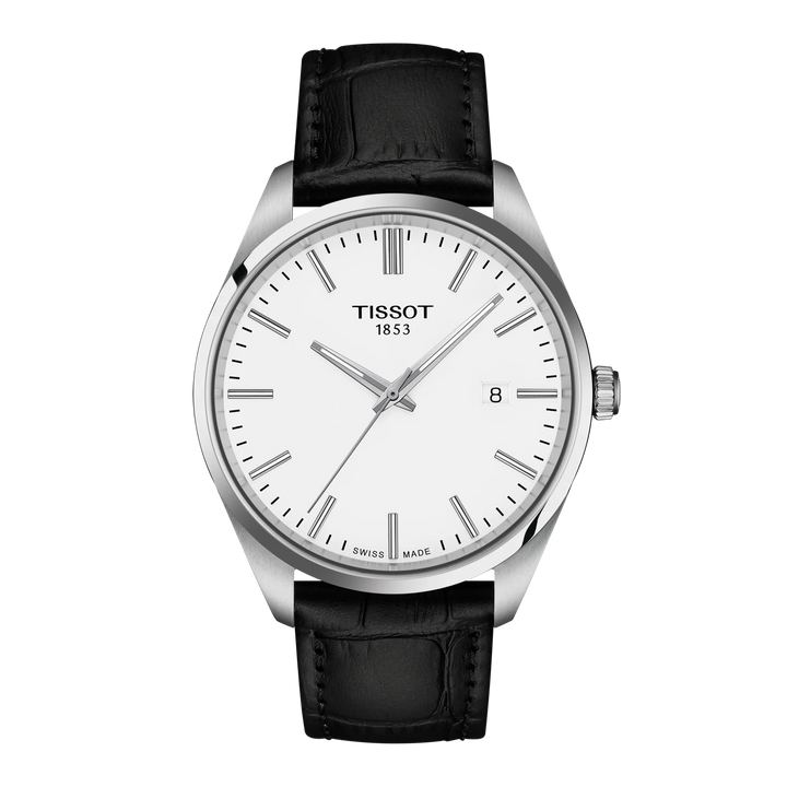 Tissot PR 100 40mm Quartz White Dial T150.410.16.011.00 front view