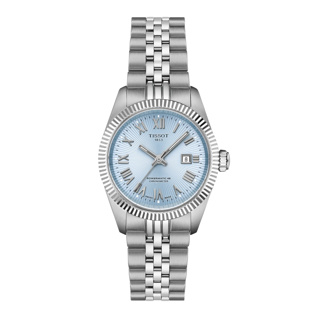 Tissot Ballade 30mm Automatic Ice Blue Dial T156.208.11.353.00 front view
