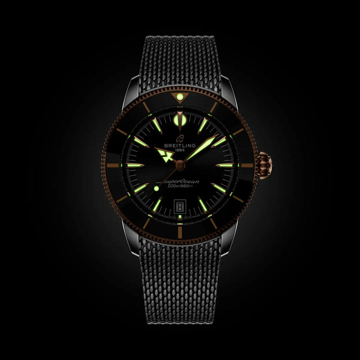 Breitling Superocean Heritage B31 Automatic 42 UB3111241B1A1 lume