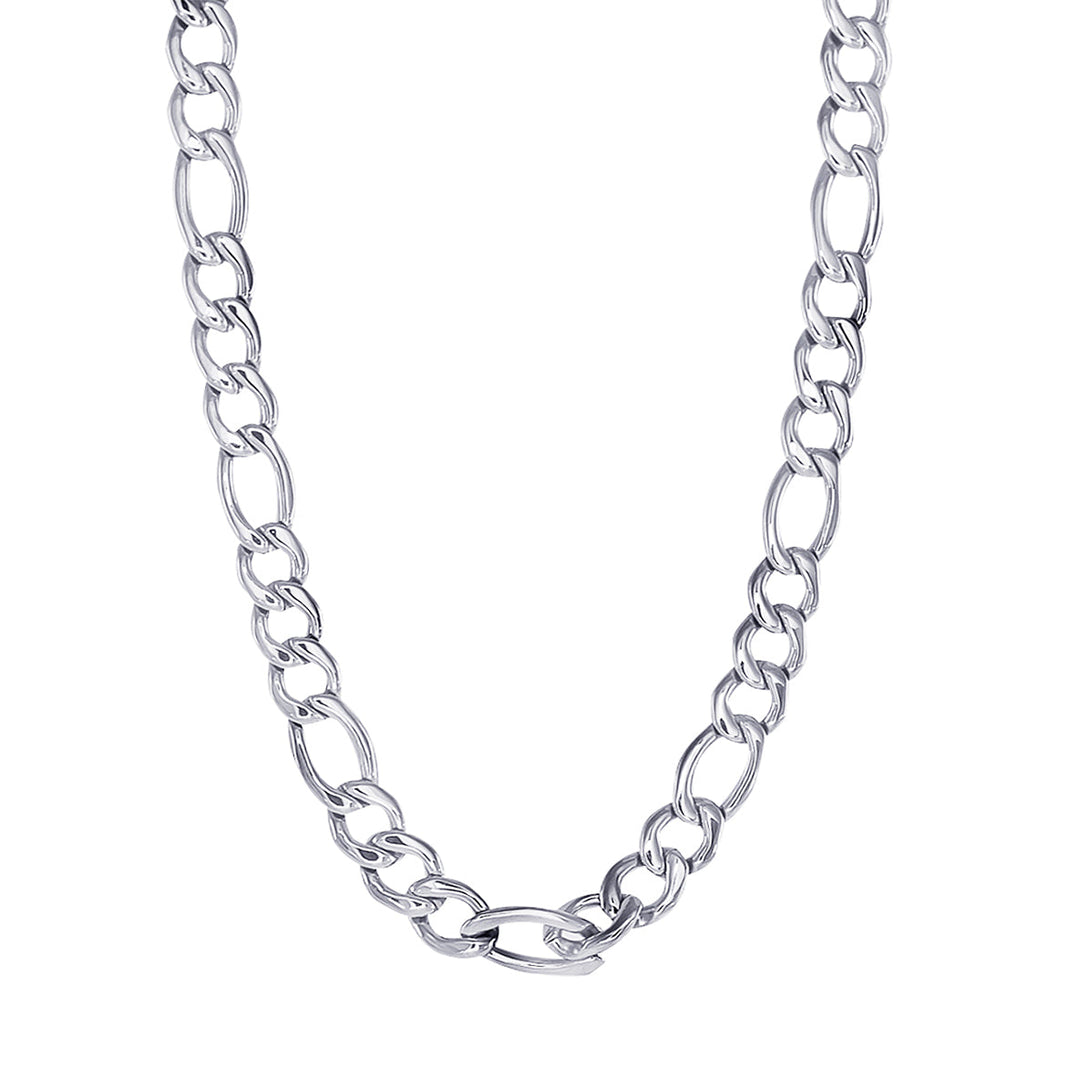 Italgem Steel Figaro Link Chain 6mm — SPN30-24