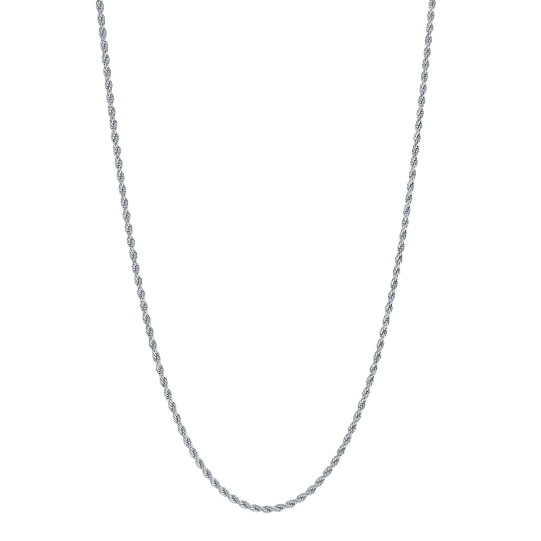 Italgem Steel 2mm Rope Chain Necklace — SN111-20