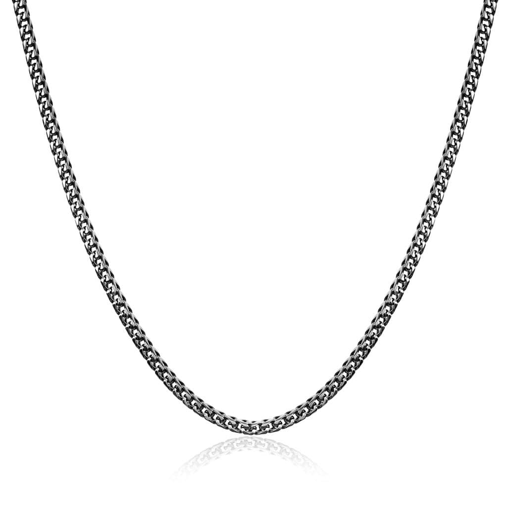 Italgem Steel Round Franco Link Chain 3.5mm — SGN4