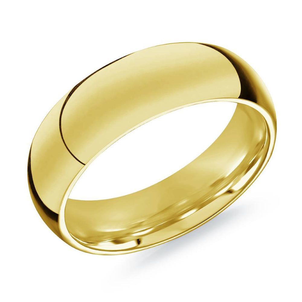 Italgem Steel 6mm Curved Band — SMR94-8