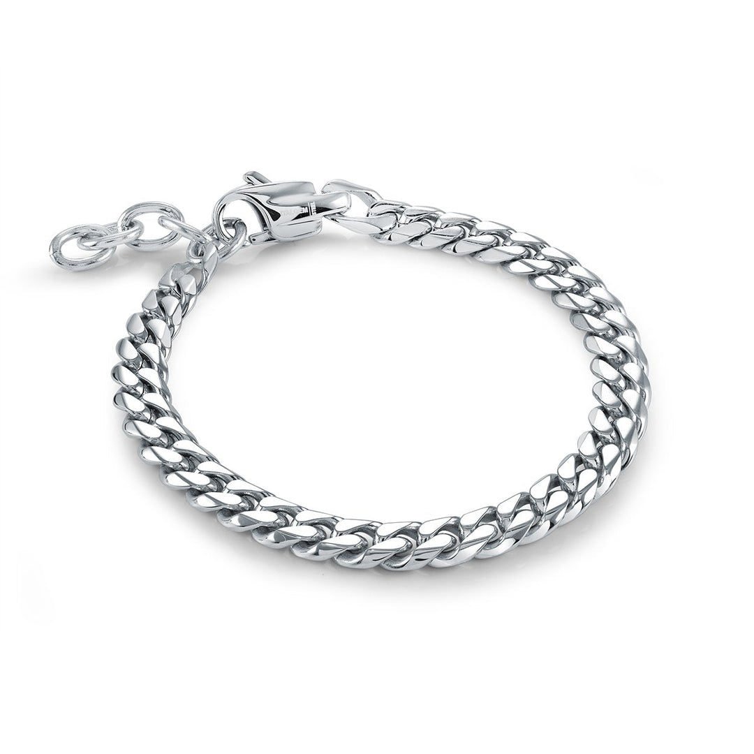 Italgem Steel 6mm Curb Bracelet — SN61-6+1