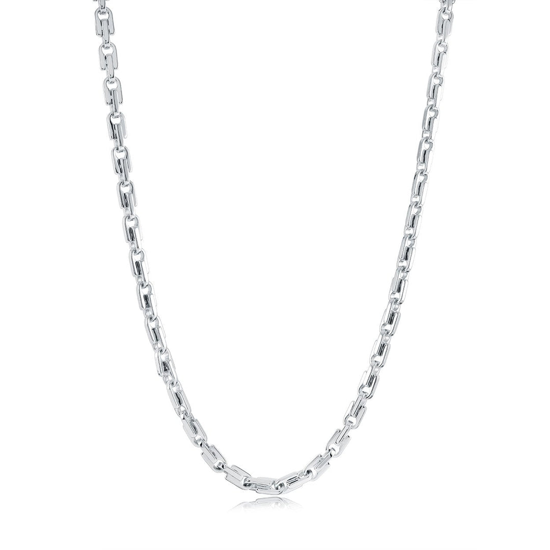Italgem Steel 5mm Zipper-Link Chain — SN123