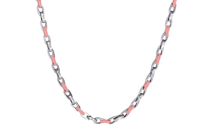Italgem Steel Gunmetal Fancy Cable Chain — SGN7