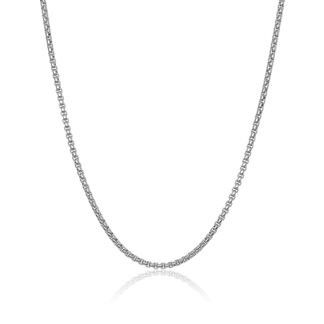 Italgem Steel 2mm Round Box Chain — SPN51-18