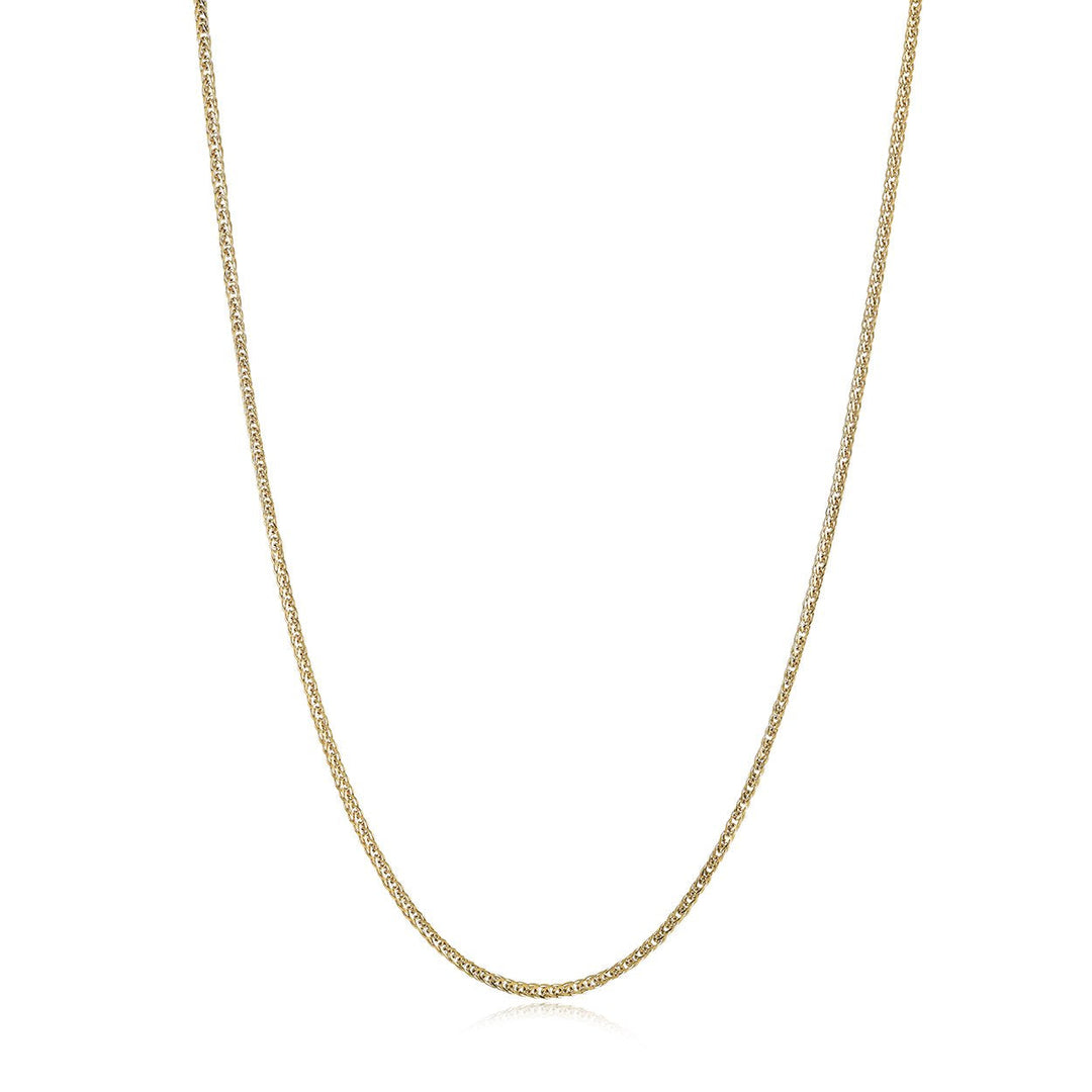 Italgem Steel 2mm Gold-Tone Foxtail Chain — SYN102-20