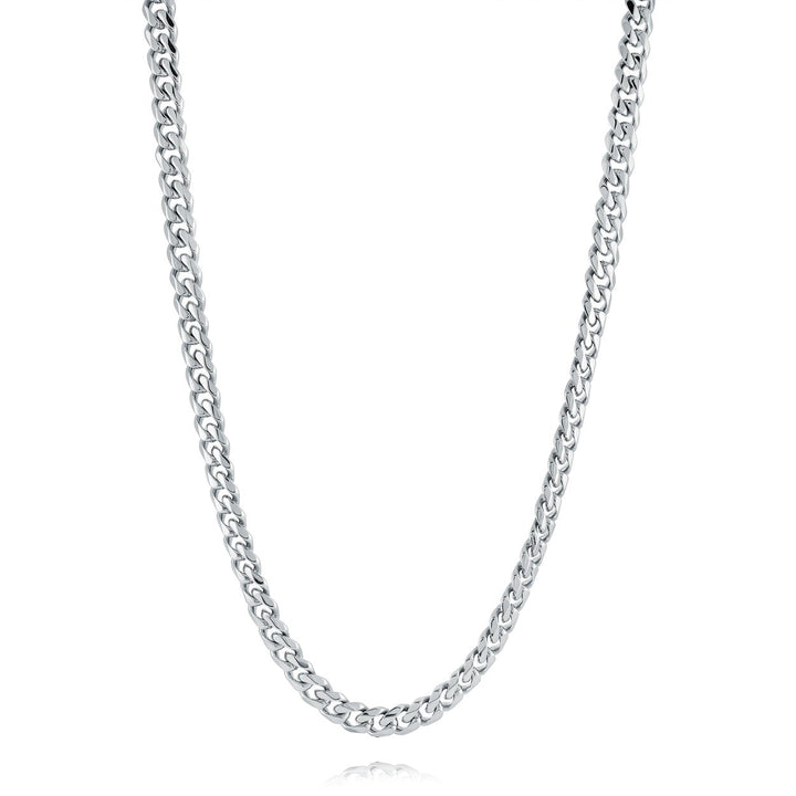 Italgem Steel 6mm Curb Chain with Key Clasp — SN135-22