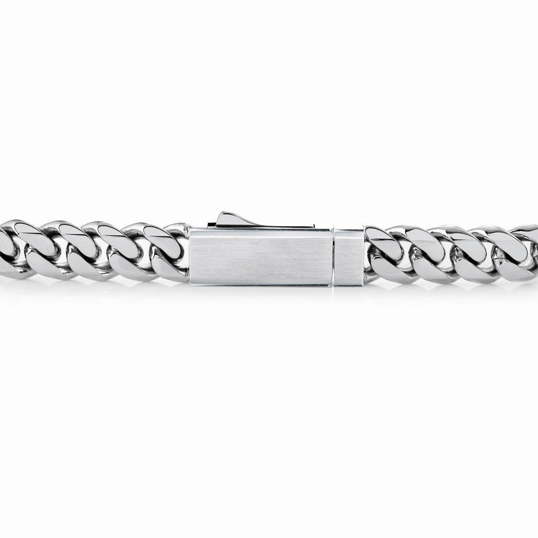 Italgem Steel 6mm Gold-Tone Curb Chain with Key Clasp — SYN135-22