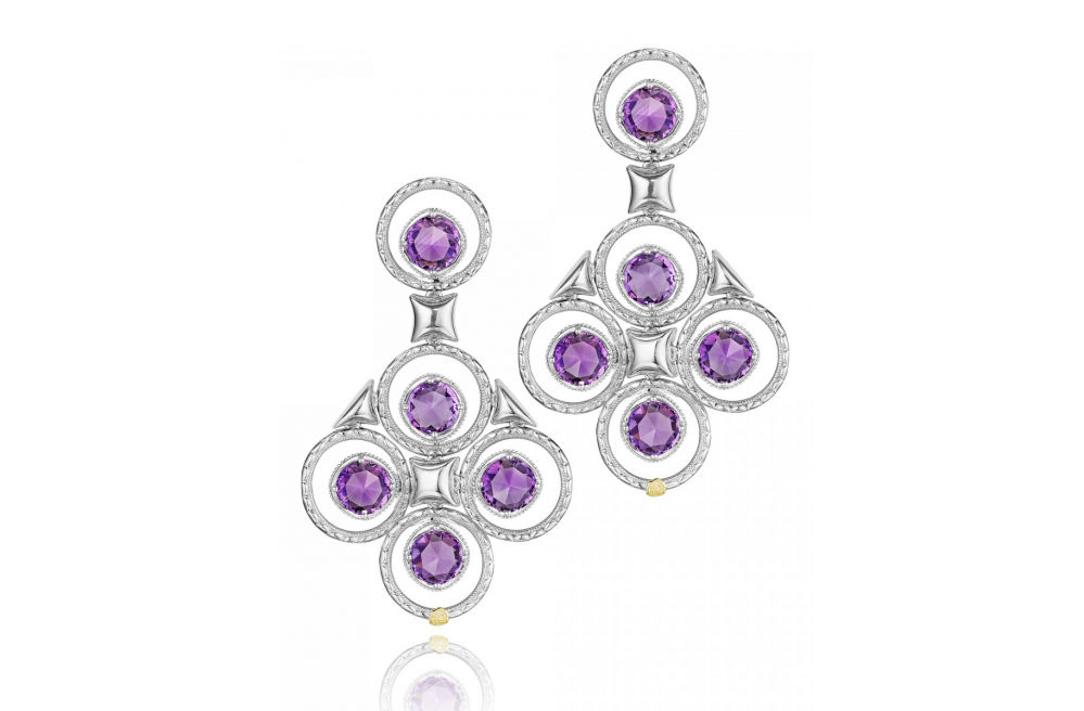 Tacori Lilac Stones Earrings